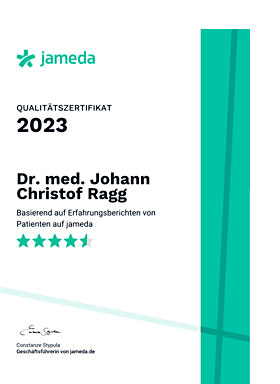jameda Qualitätszertifikat 2023-2024
